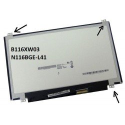 Display Lcd Schermo 11,6" LED slim Acer aspire One 756