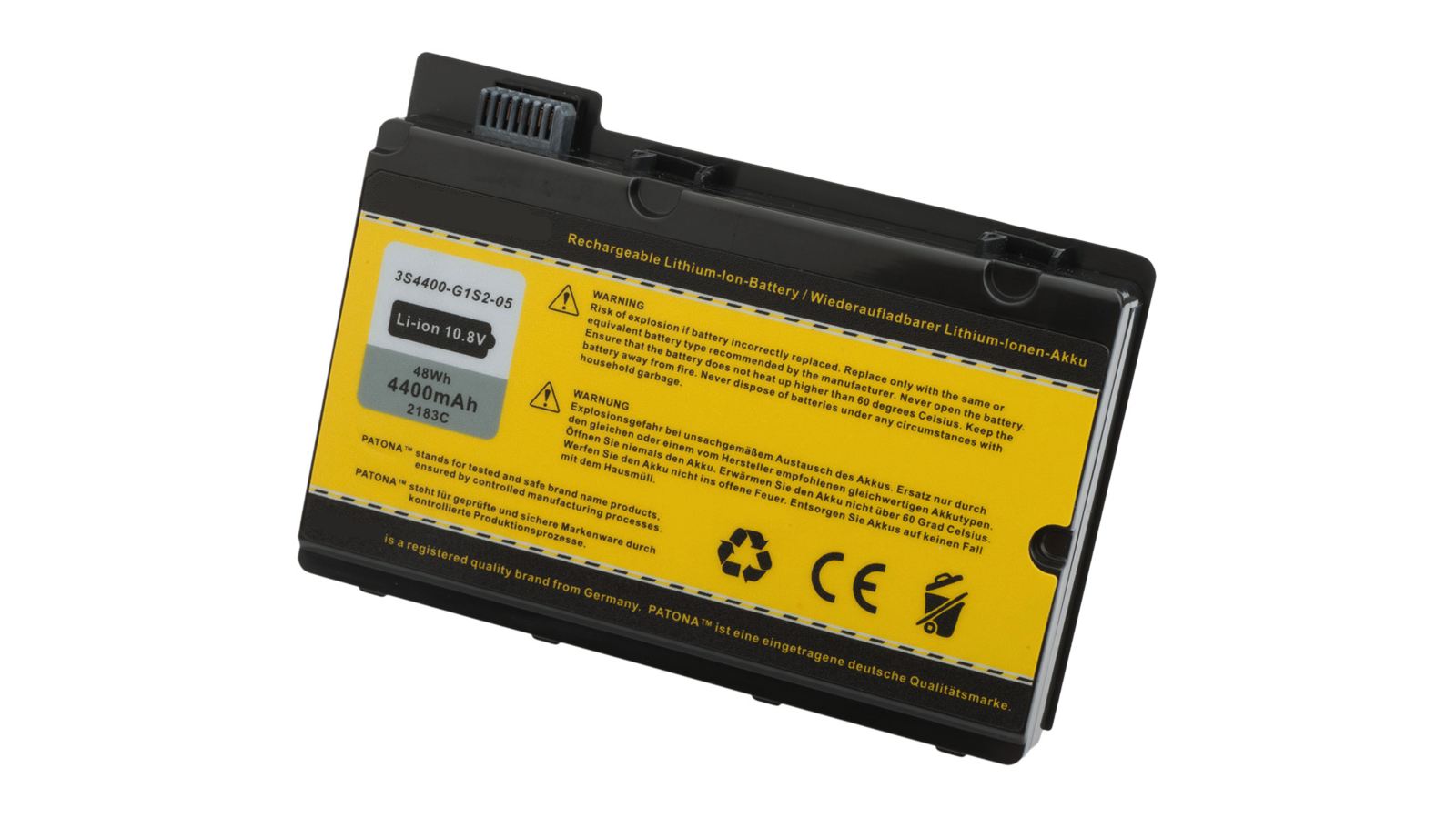 Batteria compatibile con Fujitsu 3S3600-S1A1-07 3S4400-C1S5-07 3S4400-C1S5-087 3S4400-G1L3-05 3S4400-G1S2-05