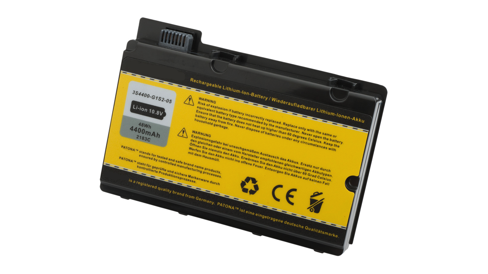 Batteria compatibile con Fujitsu Amilo Pi 2450 Pi 2530 Pi 2540 Pi 2550 4400 mAh