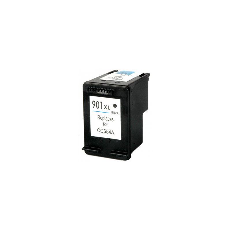 Cartuccia Inkjet per HP 901XL CC654AE Nera