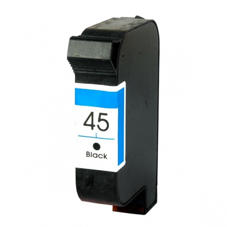 Cartuccia Inkjet per HP 45 51645AE Nera 42ml