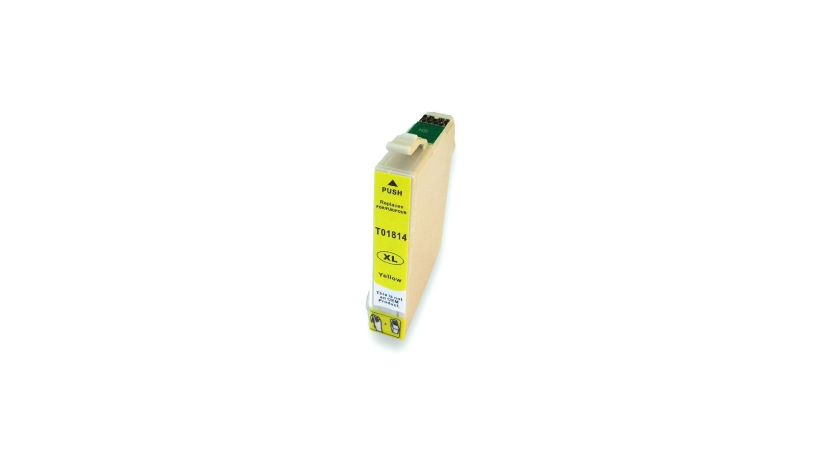 Cartuccia Inkjet per Epson T1814 XP-102 XP-202 XP-212 XP-215 XP-312-XP-315 -XP255 XP-402 yellow