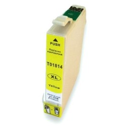 Cartuccia Inkjet per Epson T1814 XP-102 XP-202 XP-212 XP-215 XP-312-XP-315 -XP255 XP-402 yellow