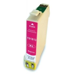 Cartuccia Inkjet per Epson T1813 XP-102 XP-202 XP-212 XP-215 XP-312-XP-315 -XP255 XP-402 magenta