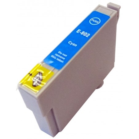 Cartuccia Inkjet per Epson T0802 R265 R285 R360 RX560 RX585 RX685 PX710W PX800FW PX810FW cyano