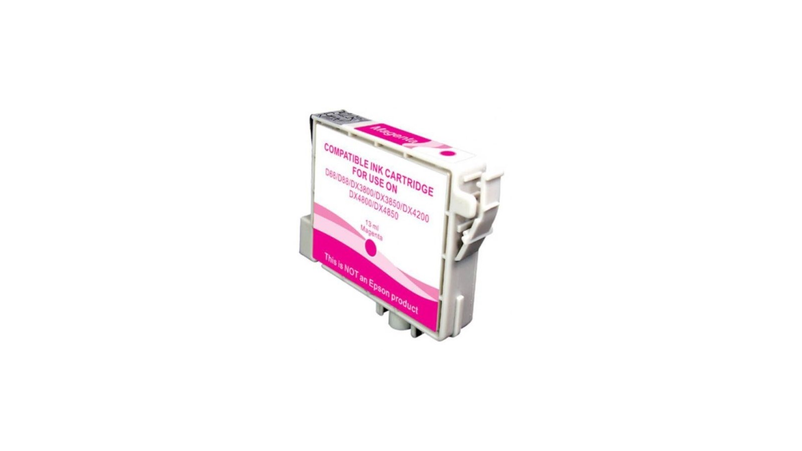 Cartuccia Inkjet per Epson T0613 Stylus D68 D88 DX3800 DX3850 DX4800 DX4850 magenta