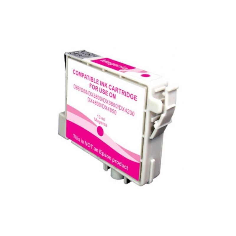 Cartuccia Inkjet per Epson T0613 Stylus D68 D88 DX3800 DX3850 DX4800 DX4850 magenta