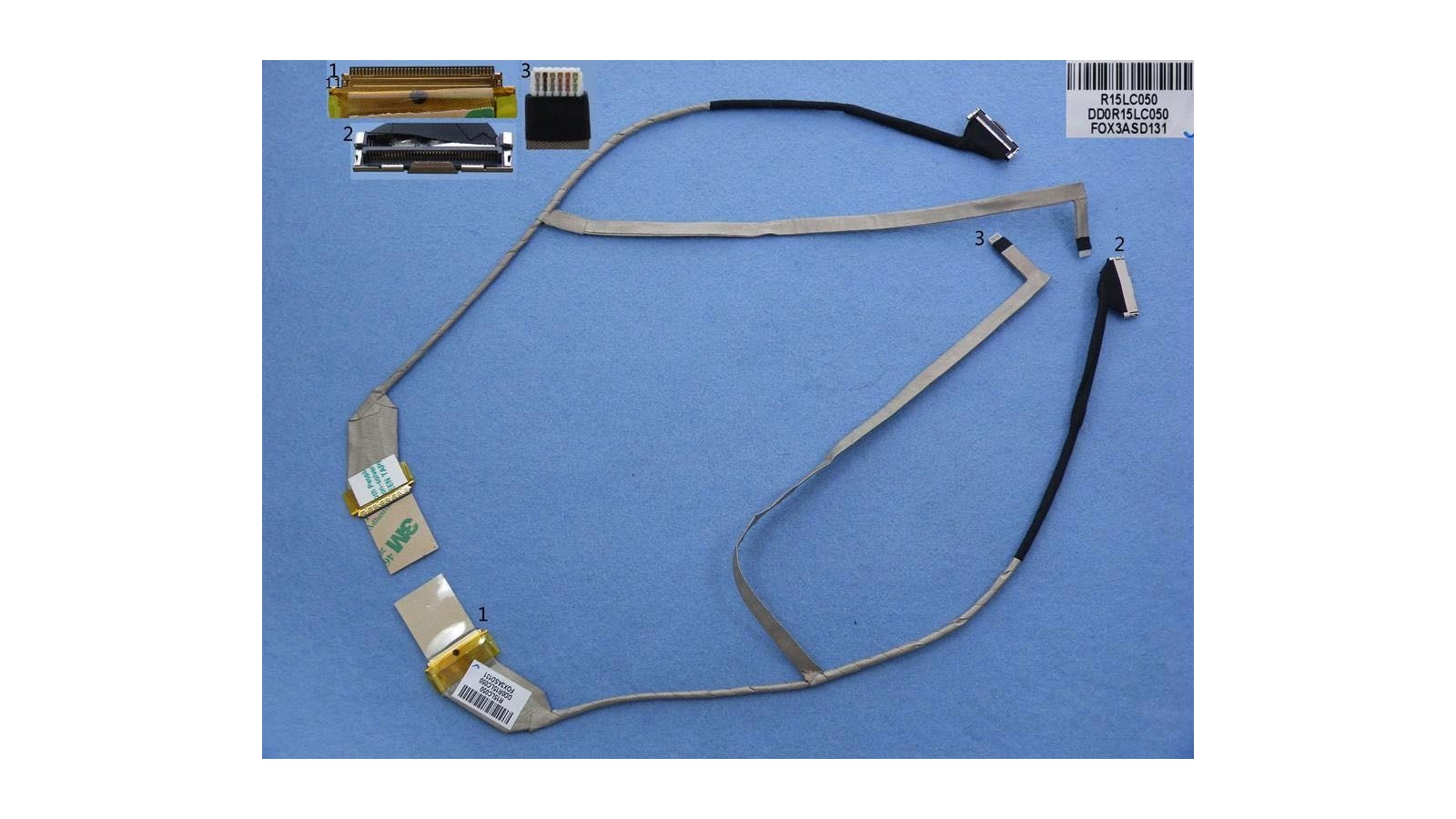 Cavo connessione flat display HP DD0R15LC040 DD0R15LC050 DDOR15LC000