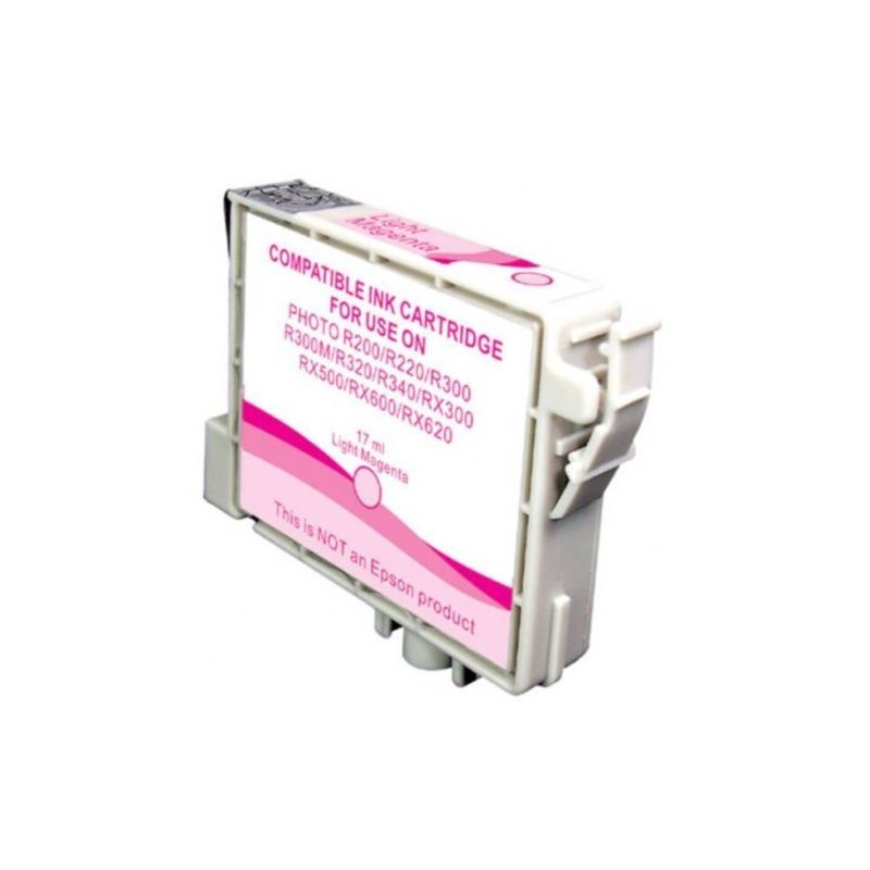 Cartuccia Inkjet compatibile Epson Stylus R200 R220 R300 R320 RX500 RX600 T0486 light magenta