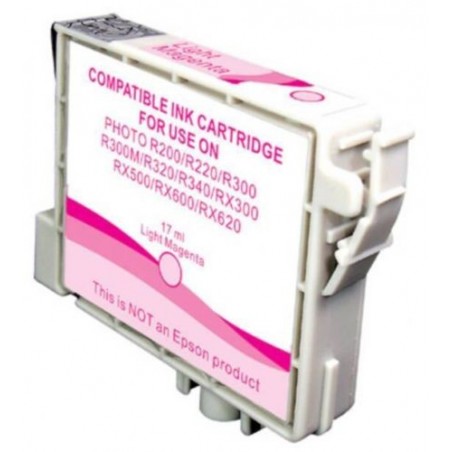 Cartuccia Inkjet compatibile Epson Stylus R200 R220 R300 R320 RX500 RX600 T0486 light magenta