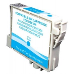 Cartuccia Inkjet compatibile Epson Stylus R200 R220 R300 R320 RX500 RX600 T0482 cyano