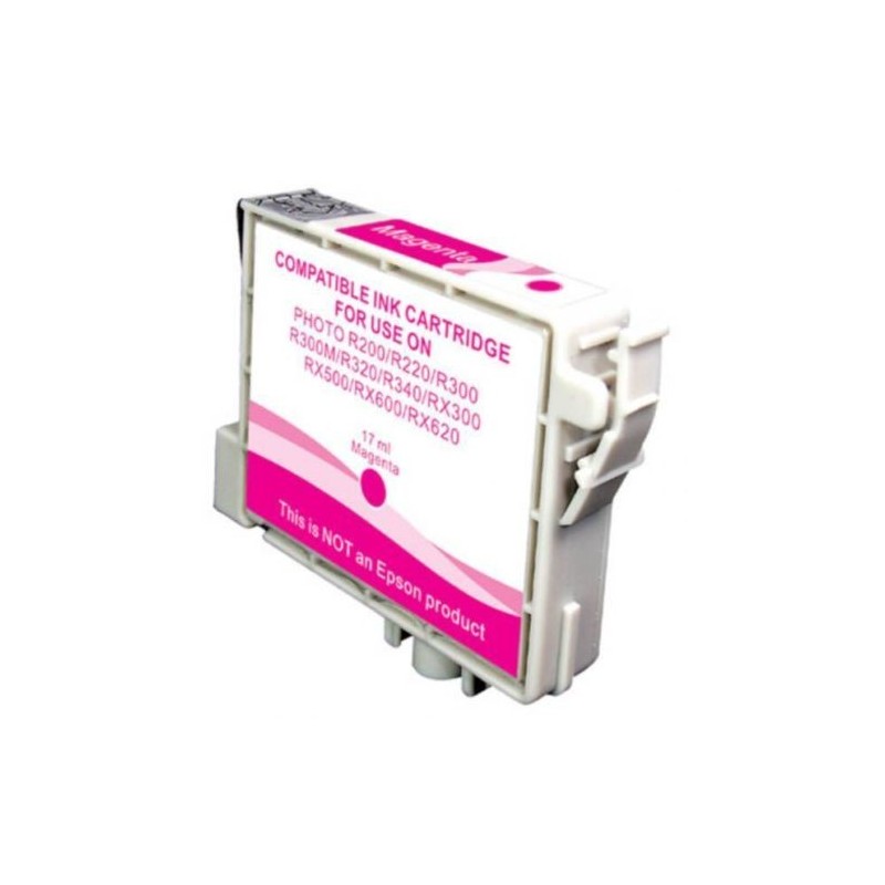 Cartuccia Inkjet compatibile Epson Stylus R200 R220 R300 R320 RX500 RX600 T0483 magenta