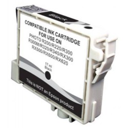 Cartuccia Inkjet compatibile Epson Stylus R200 R220 R300 R320 RX500 RX600 T0481 nero