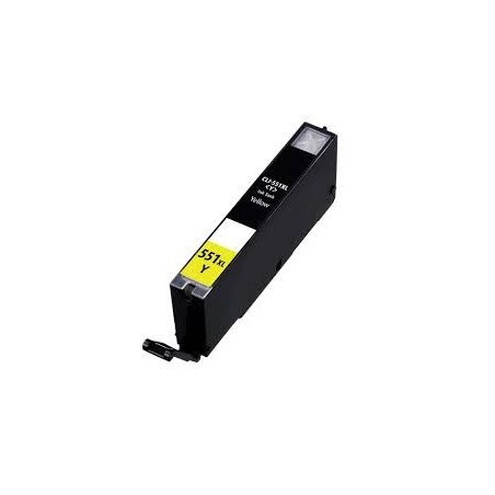 Cartuccia Inkjet compatibile Canon CLI-551Y CLI551 Pixma yellow con chip