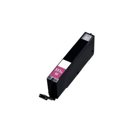 Cartuccia Inkjet compatibile Canon CLI-551M CLI551 Pixma magenta con chip