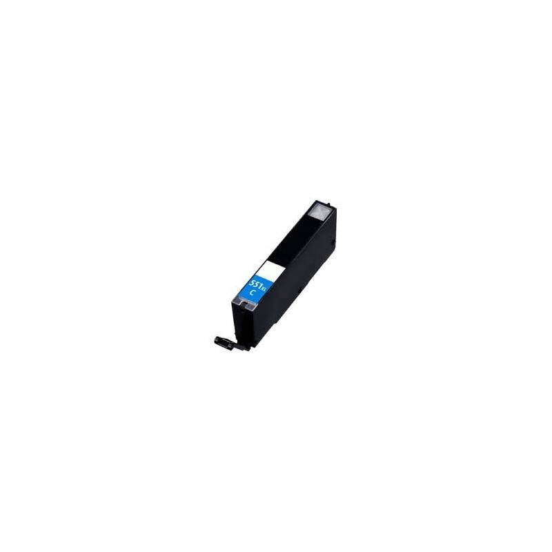 Cartuccia Inkjet compatibile Canon CLI-551C Pixma cyano con chip