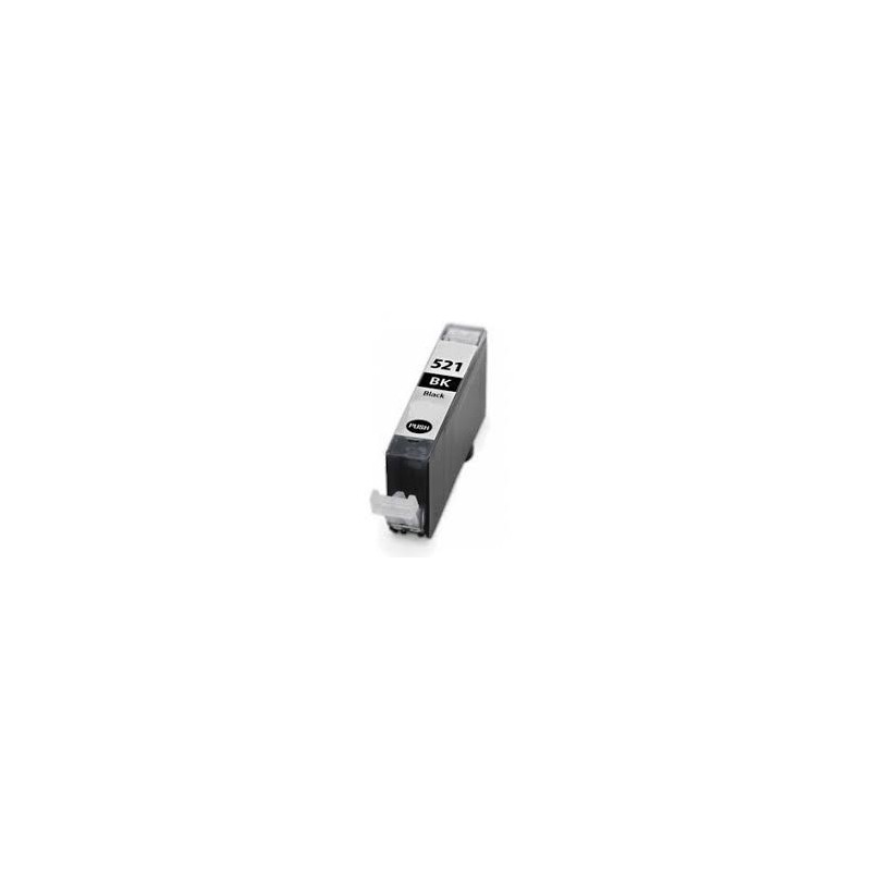 Cartuccia Inkjet compatibile Canon CLI-521BK CLI521 con chip nero