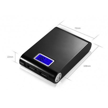 Power bank 12000mAh universale per smartphone e tablet