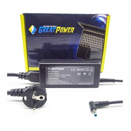 Alimentatore caricabatteria per HP Pavilion 250-g5 250-g6 255-g3 255-g4 255-G5 355-G2 250-g4 455-G3 [19.5V 3.33A 65