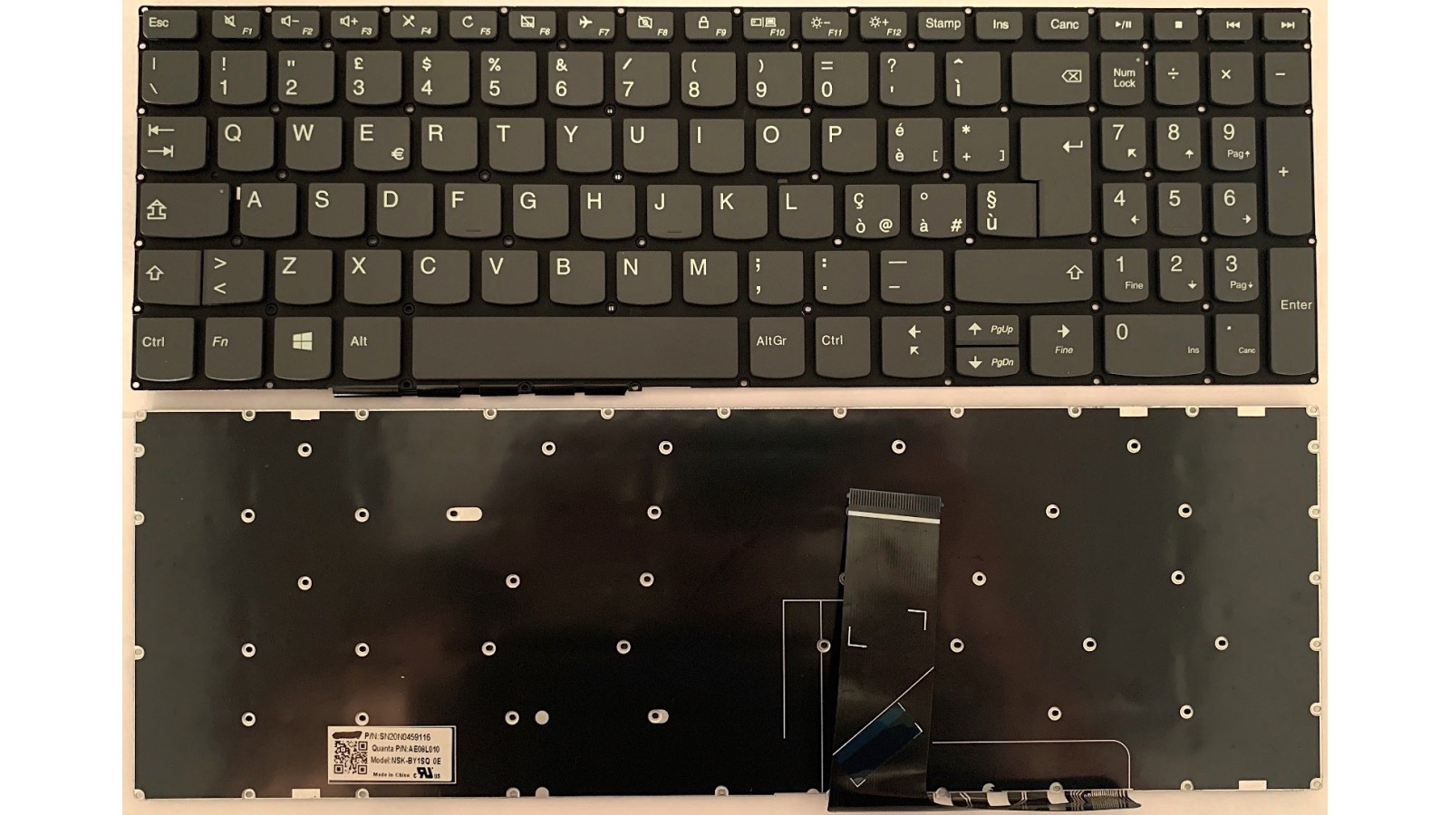 Tastiera italiana compatibile con LENOVO ThinkBook 15-IIL 15-IML