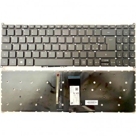 Tastiera italiana Retroilluminata per Acer Aspire 3 SV5T_A72B NKI151S05K PK132CE2B15 AEZAUI00110