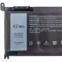 Batteria 3680 mAh per Dell WDXOR 3CRH3 CYMGM FC92N WDX0R T2JX4