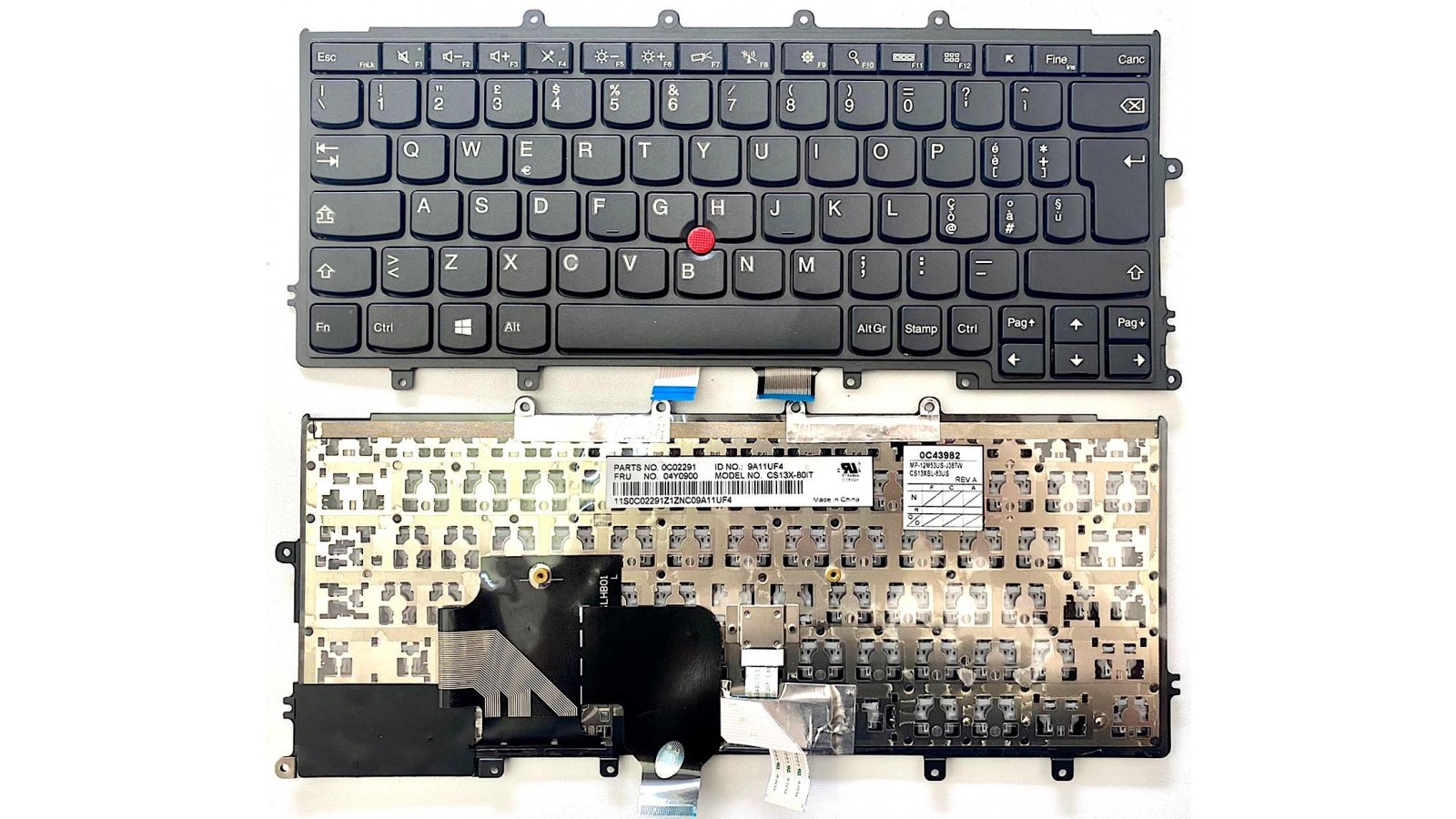 Tastiera italiana per Lenovo ThinkPad X230S X240 X240S X250 X260 X270