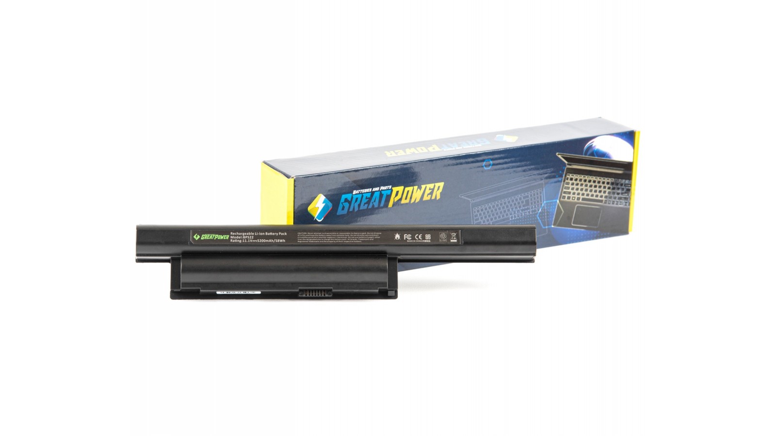 Batteria 5200 mAh compatibile con Sony Vaio PCG-71211M PCG-71212M PCG-71213M PCG-71311M PCG-71313M