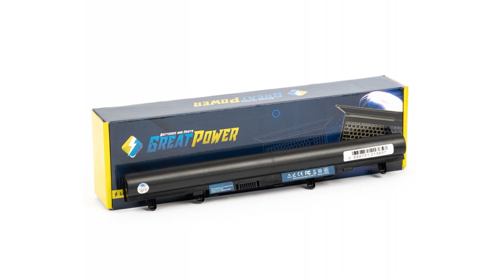 Batteria 2600 mAh compatibile con Acer TravelMate P255