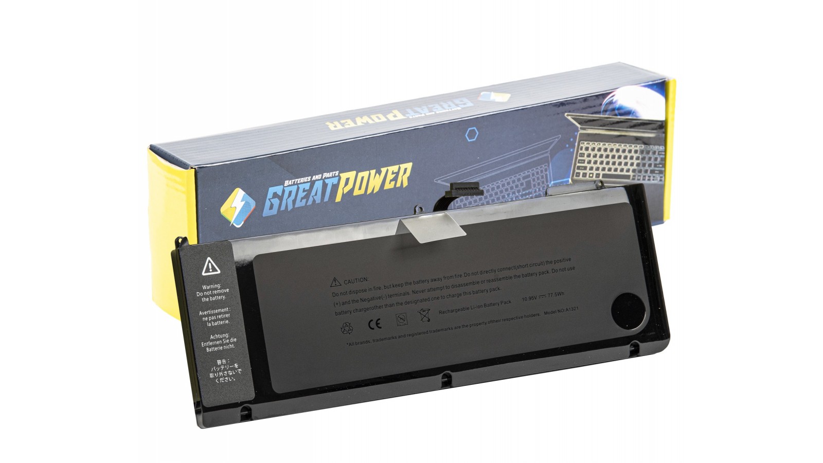 Batteria 6600 mAh per Apple MacBook Pro 15 A1286