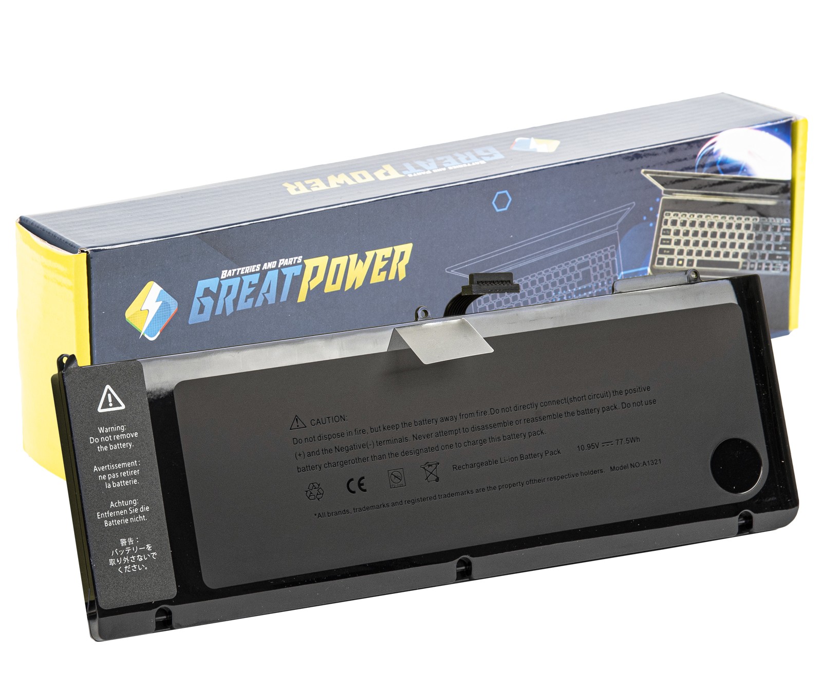 Batteria 6600 mAh per Apple MacBook Pro 15" MB985 661-5211 A1321 020-6380-A 661- - Foto 1 di 4