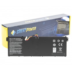 Batteria 3200mAh compatibile con Acer Chromebook 11, 13, 15, C910, CB3-111, CB5-311