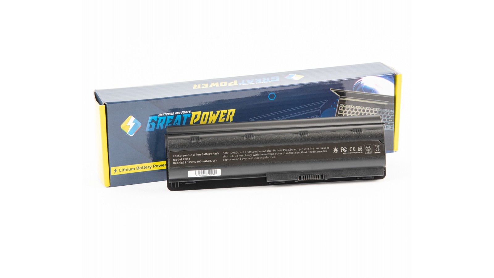 Batteria 7800mAh potenziata per HP MU06 MU06047 MU06055 MU06062 NBP6A174