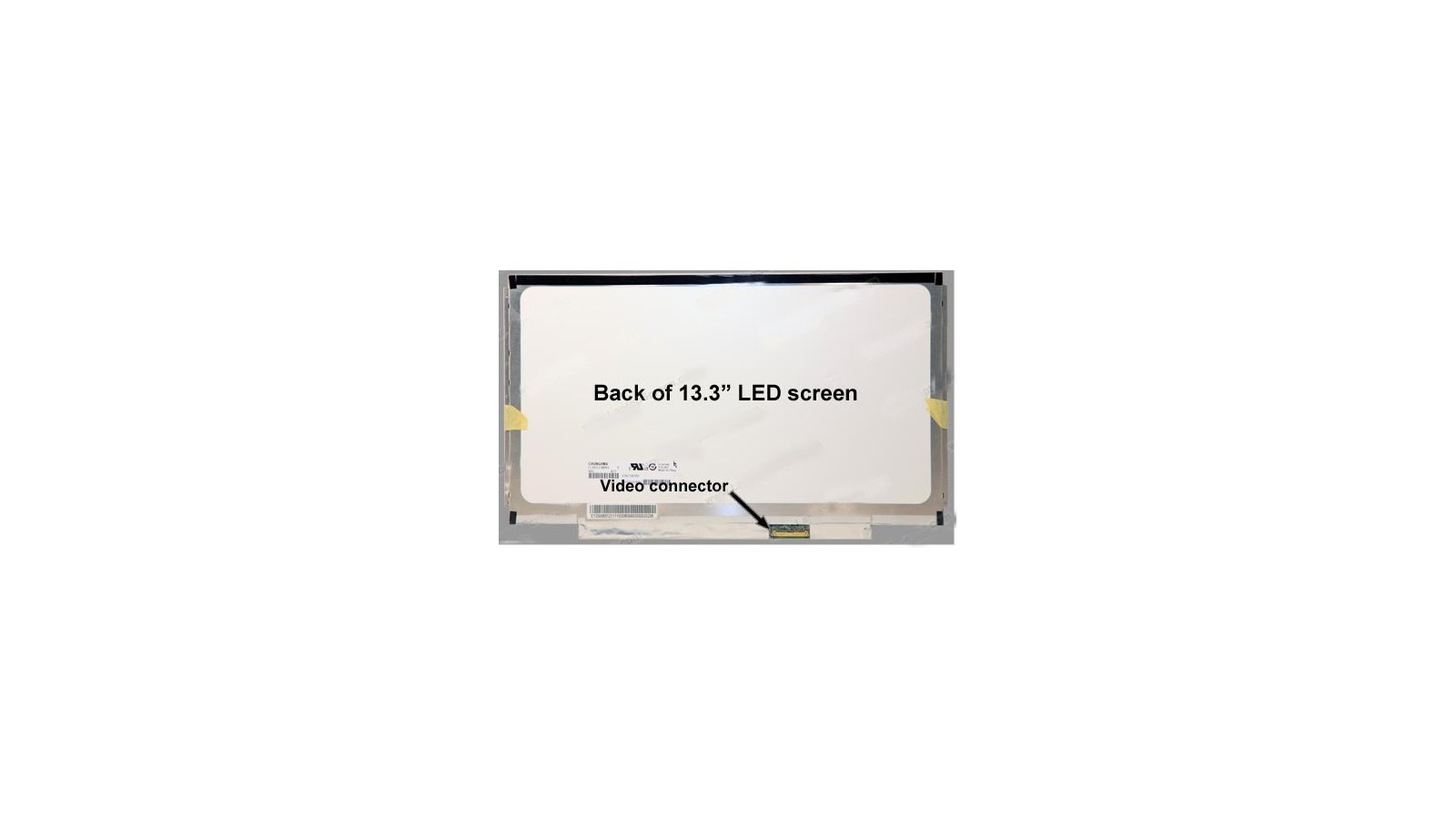 Display LCD Schermo 13,3 Led compatibile con Toshiba Satellite L830 serie