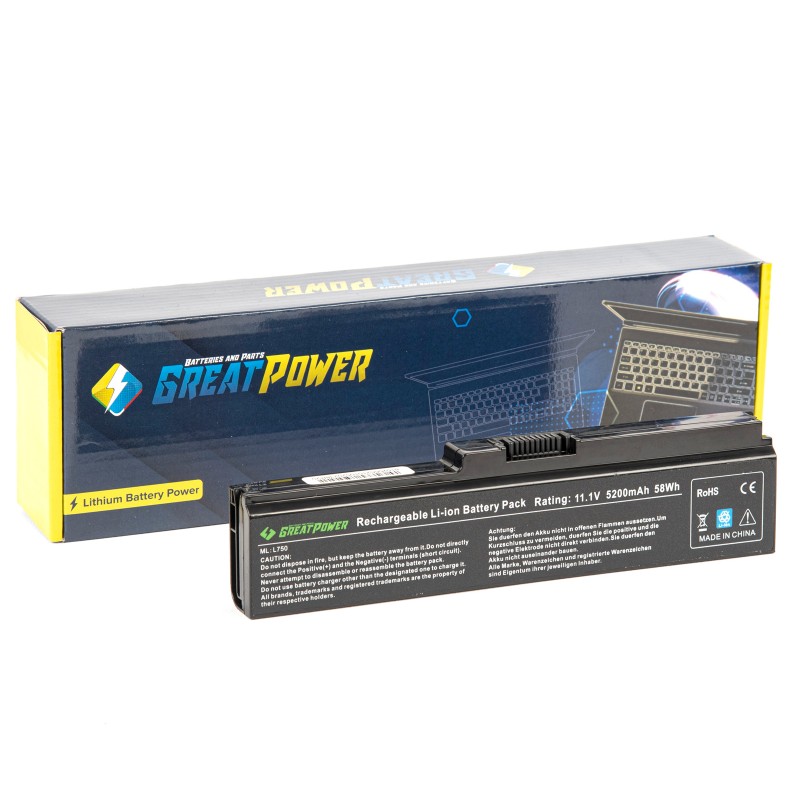 Batteria 5200mAh per Toshiba Satellite PA3817 PA3817U Batteria 5200mAh per Toshiba Satellite PA3817 PA3817U
