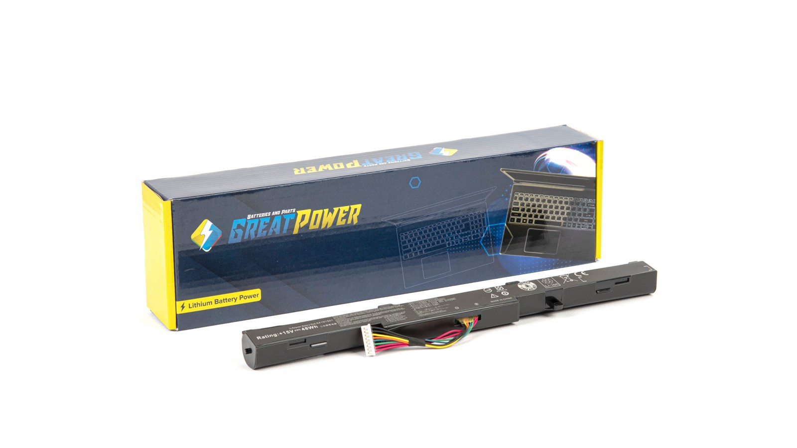 Batteria 2600mAh 15V per Asus N552 N552V N552VW N552VX N752V N752VX G752VW GL752VW N552VW