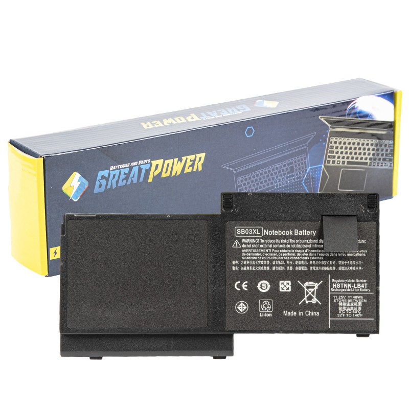 Batteria compatibile con HP Elitebook SB03XL 725 G1 820 G1 HSTNN-L13C HSTNN-IB4T
