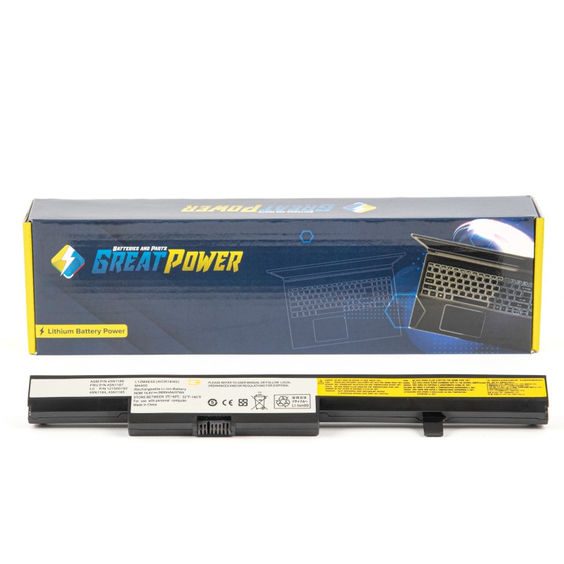 Batteria 2600 mAh per Lenovo IdeaPad N40 N40-30 N40-45 N40-70 N50 N50-30 N50-45 N50-70