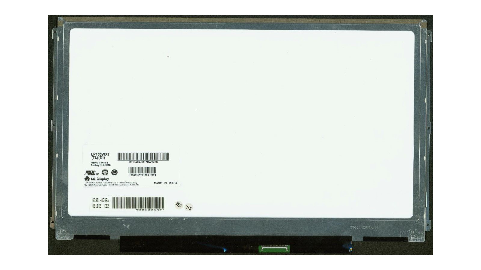 Lcd Display schermo 13.3 compatibile con LP133WX2 (TL) (A2)