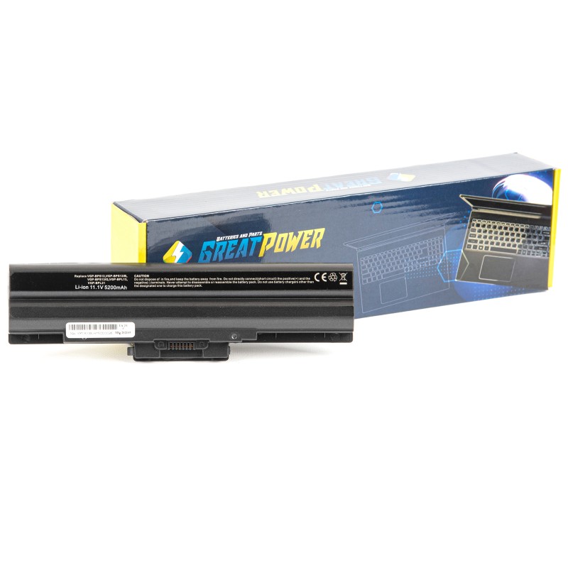 Batteria 5200 mAh compatibile con Sony Vaio VPC-CW VPCCW1S1E Batteria 5200 mAh compatibile con Sony Vaio VPC-CW VPCCW1S1E