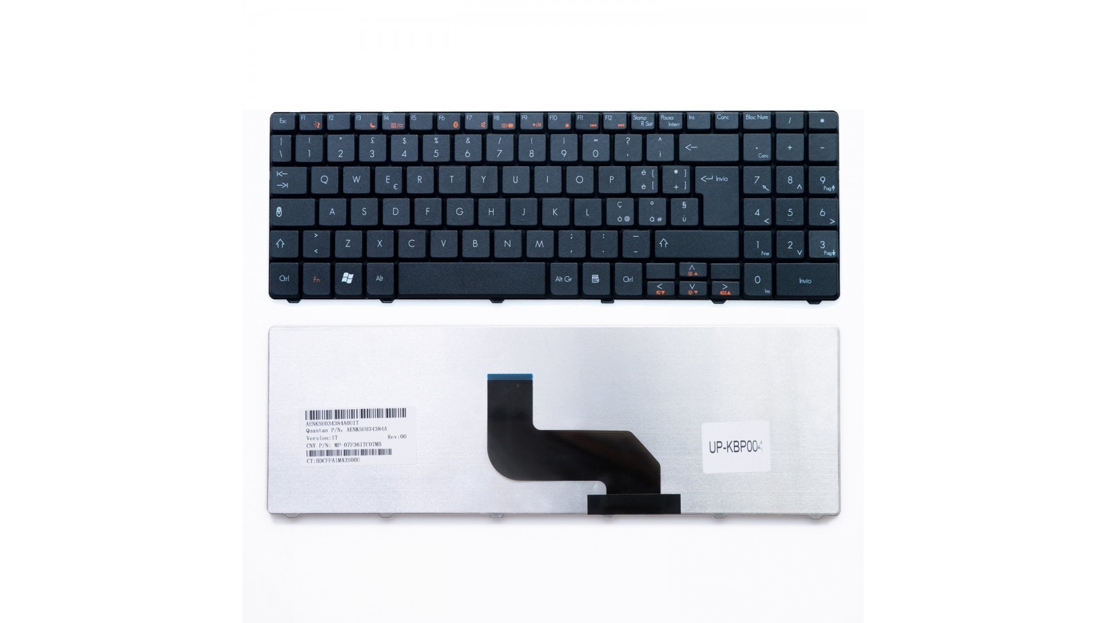 Tastiera italiana compatibile con Packard Bell Easynote MS2273