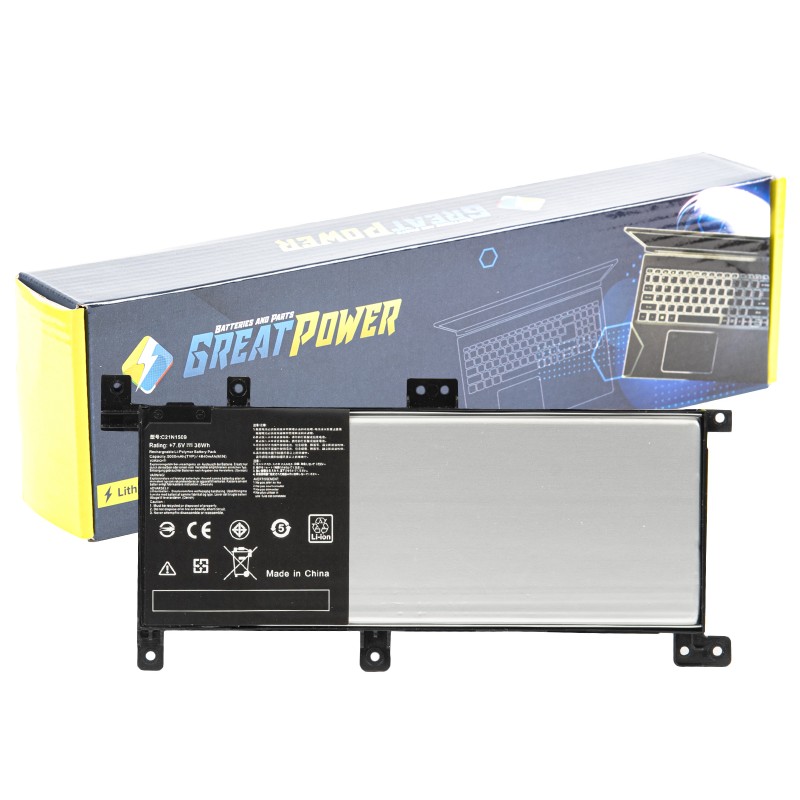 Batteria C21N1509 per Asus Vivobook F556U F556UA F556UB F556UF Batteria C21N1509 per Asus Vivobook F556U F556UA F556UB F556UF