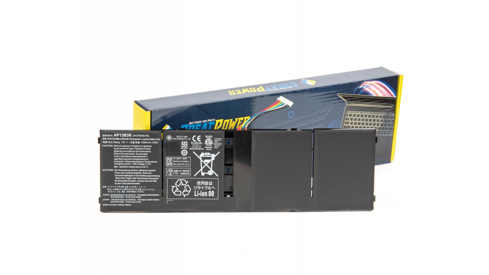 Batteria 3500mAh compatibile con Acer Aspire ES1-511