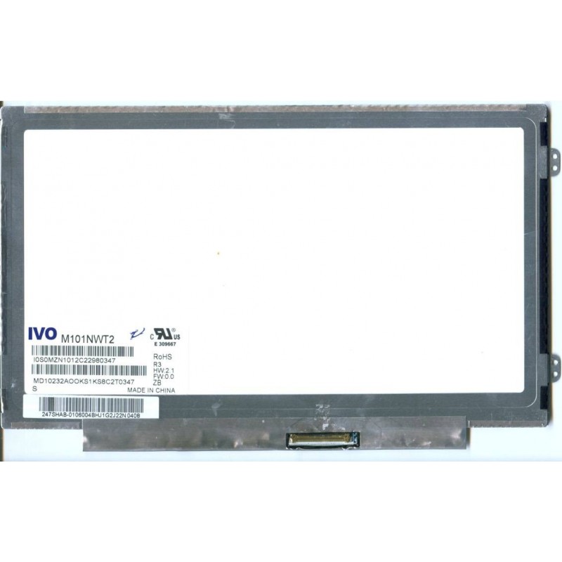 LCD DISPLAY SCHERMO 10.1 M101NWT2 slim
