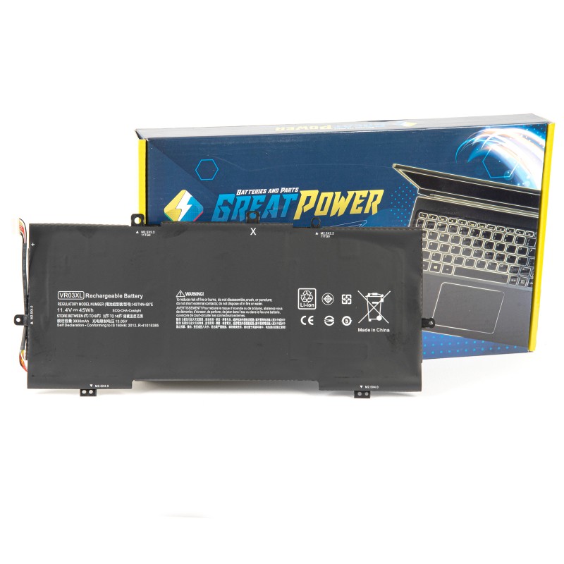 Batteria 45Wh compatibile con HP ENVY 13-D VR03XL 816497-1C1 HSTNN-IB7E TPN-C120