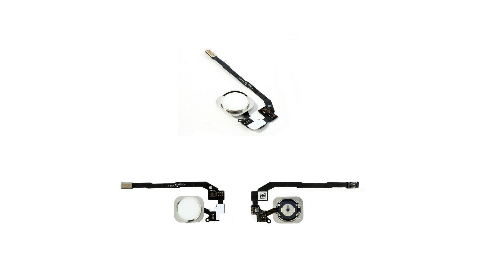 Flex tasto home con sensore membrana Apple iPhone 5S bianco