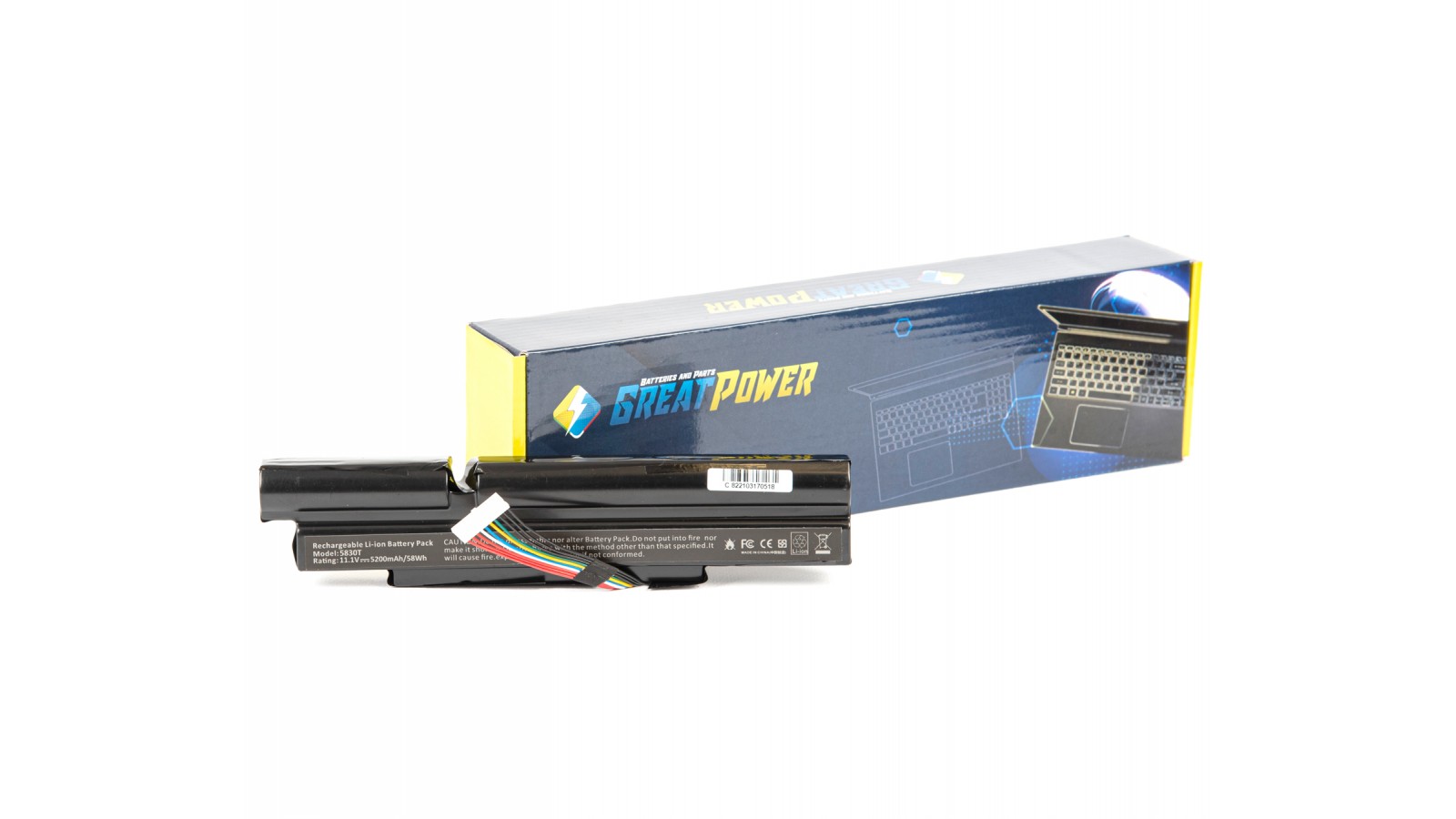 Batteria 5200 mAh compatibile con Acer Aspire TimelineX 4830 4830G 4830T 4830TG 4830Z