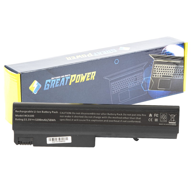 Batteria 5200mAh per HP Compaq 6510 6515 6710 6715 8910p nc6100 nc6200 nc6300 nc6400 nx6100 nx6140 nx6300