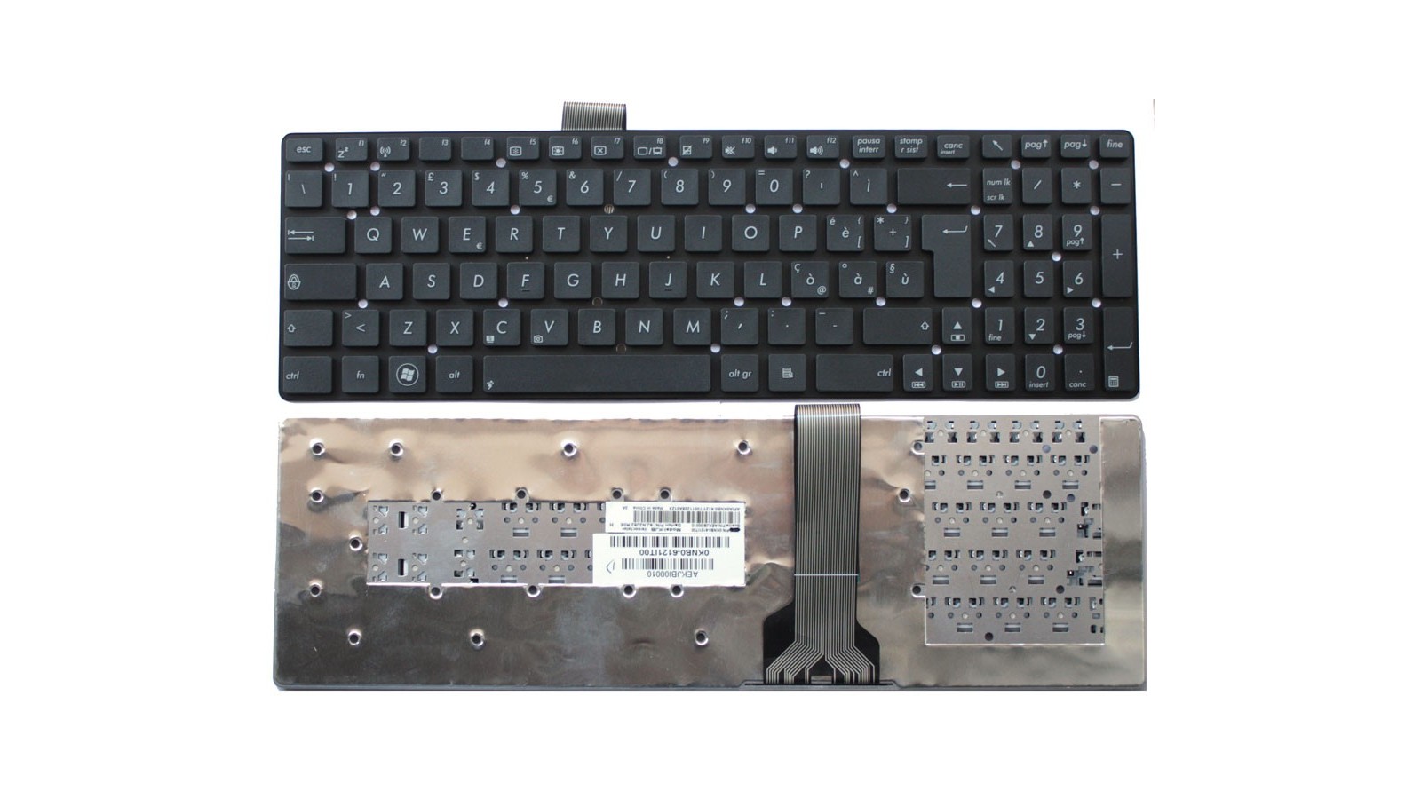 Tastiera italiana per Asus K75A K75V K75VD K75VJ K75VM