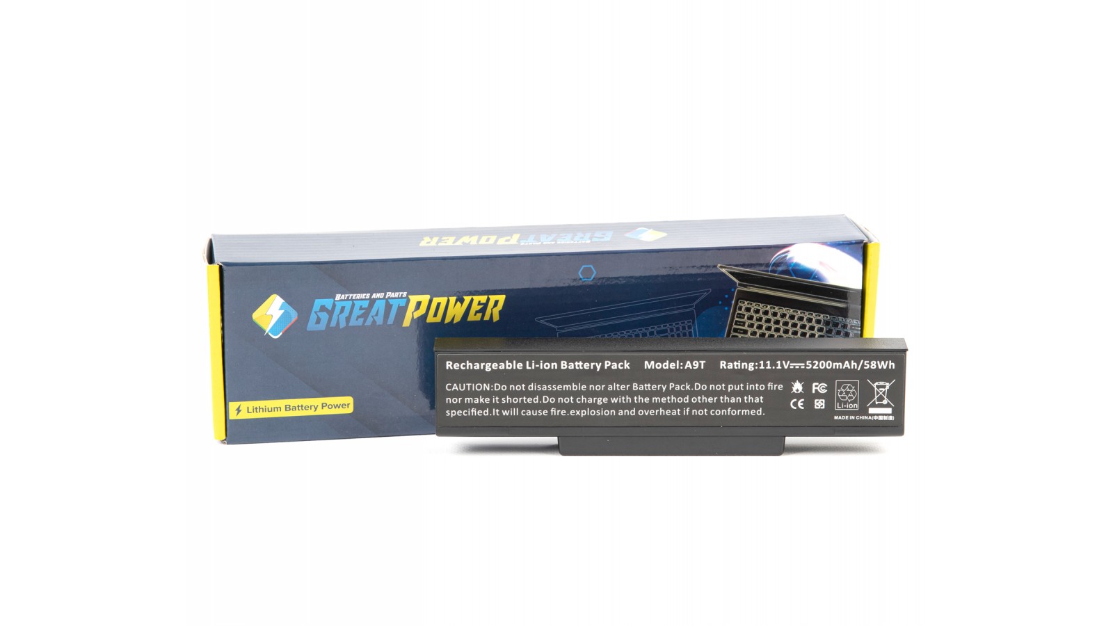 Batteria 5200mAh compatibile con ASUS A32-F2 A32-F3 A32-Z94 A32-Z96 A33-F3